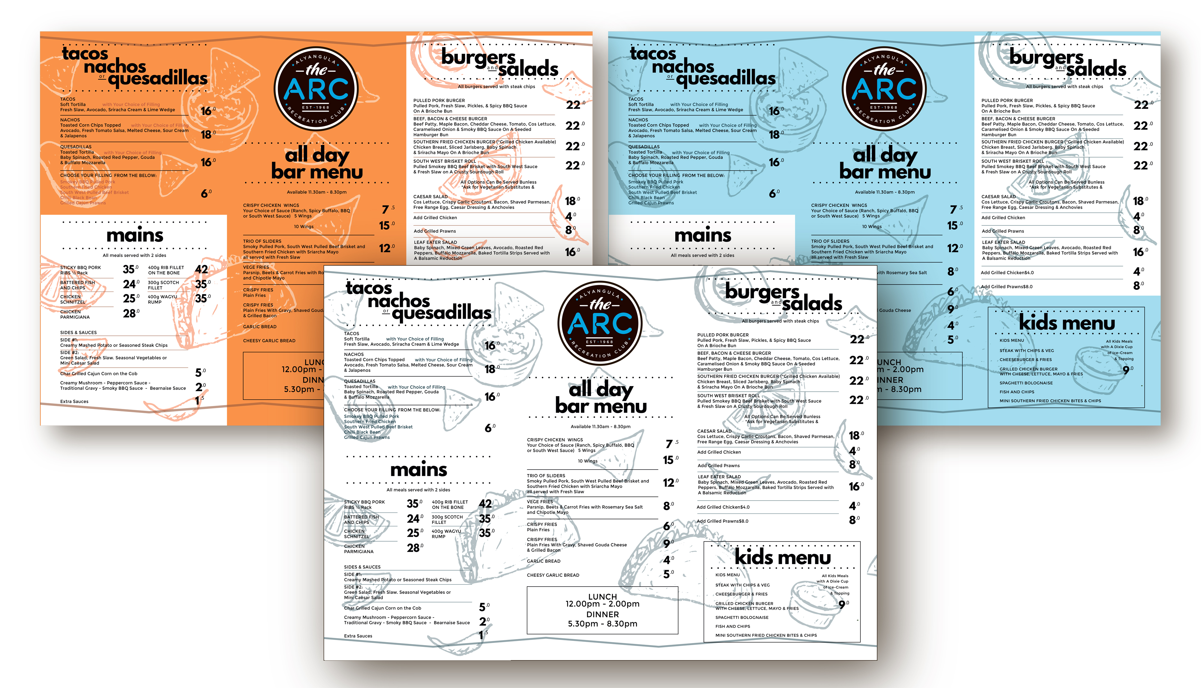 Menu Design by Elizaveta M for this project | Design #23850928