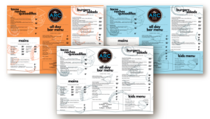 The ARC Groote Eylandt - Menu 2020 | Menu Design by Elizaveta M