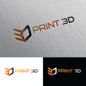 3D Print3d | Logo Design by Rii