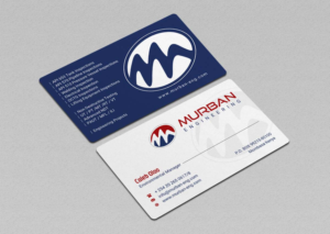 Business Card Design by INDIAN_Ashok for Murban Engineering | Design: #23827439