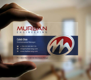 Business Card Design by INDIAN_Ashok for Murban Engineering | Design: #23827455