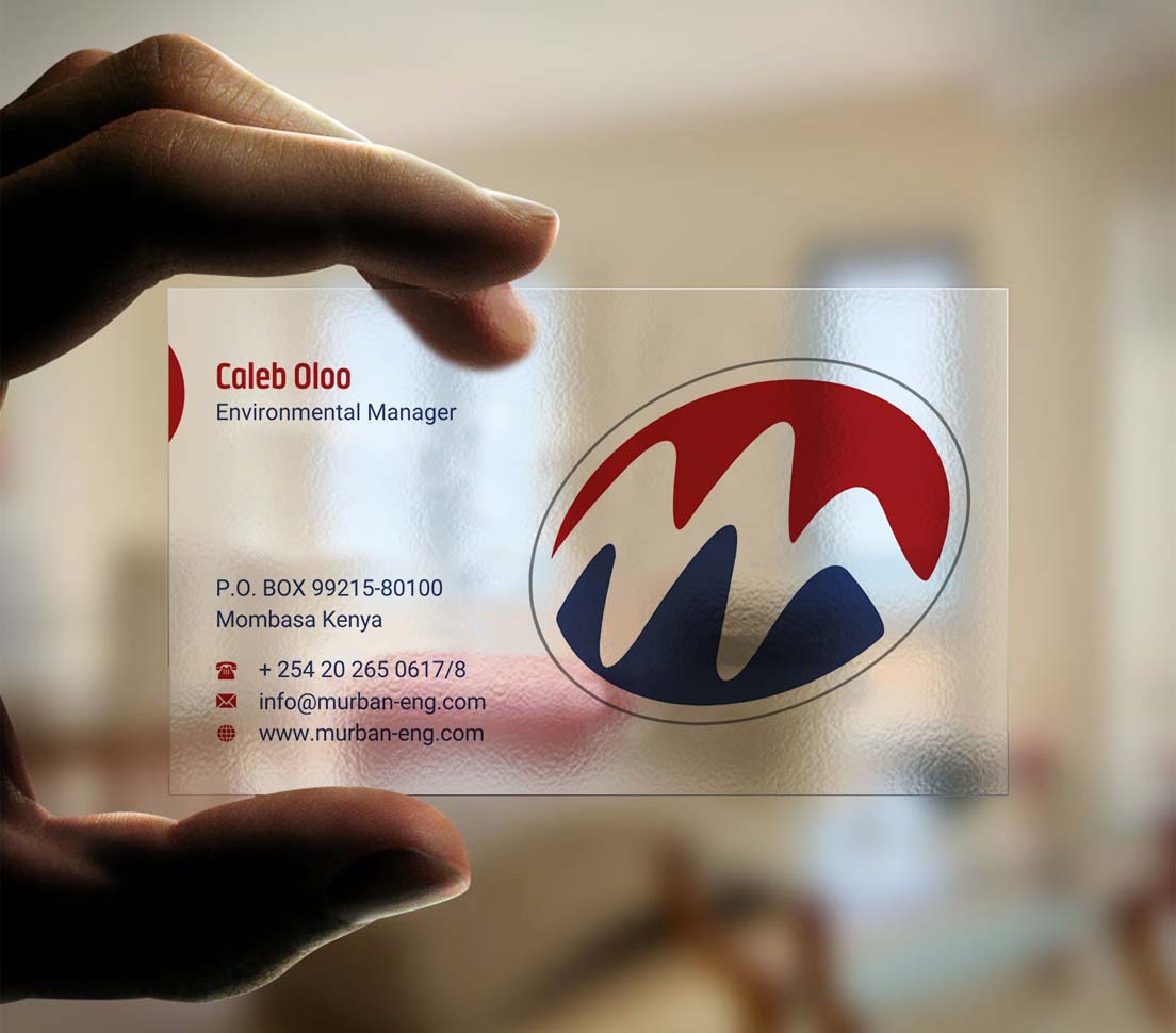 Business Card Design by INDIAN_Ashok for Murban Engineering | Design #23827456