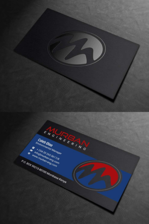 Business Card Design by INDIAN_Ashok for Murban Engineering | Design: #23827463
