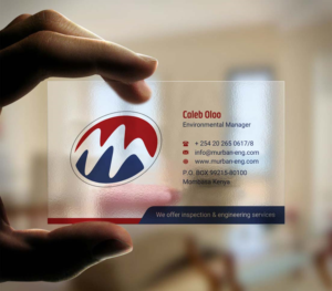 Business Card Design by INDIAN_Ashok for Murban Engineering | Design: #23827465