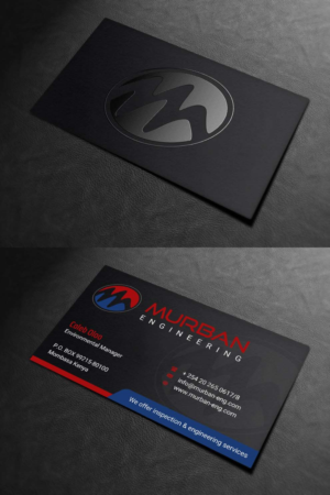 Business Card Design by INDIAN_Ashok for Murban Engineering | Design: #23827468