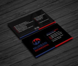 Business Card Design by Creations Box 2015 for Murban Engineering | Design: #23831234