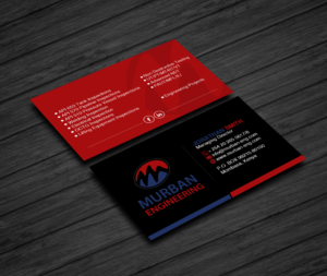 Business Card Design by Creations Box 2015 for Murban Engineering | Design: #23831239