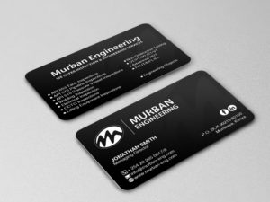 Business Card Design by Creations Box 2015 for Murban Engineering | Design: #23831339
