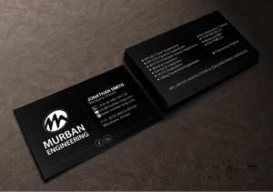 Business Card Design by Creations Box 2015 for Murban Engineering | Design: #23831342