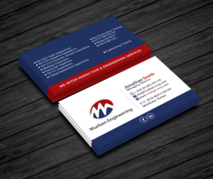 Business Card Design by Creations Box 2015 for Murban Engineering | Design: #23833875