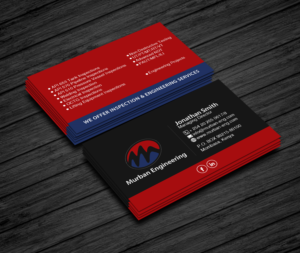 Business Card Design by Creations Box 2015 for Murban Engineering | Design: #23833876