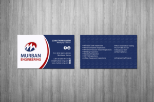 Business Card Design by Creations Box 2015 for Murban Engineering | Design: #23833885