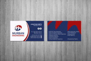 Business Card Design by Creations Box 2015 for Murban Engineering | Design: #23833892