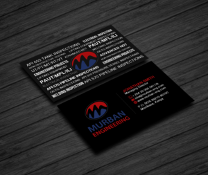 Business Card Design by Creations Box 2015 for Murban Engineering | Design: #23837824