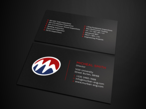 Business Card Design by Tripti Ranjan Gain for Murban Engineering | Design: #23827174