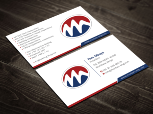 Diseño de Tarjeta de Presentación por DesignShout para Murban Engineering | Diseño #23831716