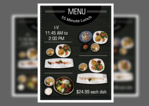 Menu Design by Indre Ta for this project | Design #23878775
