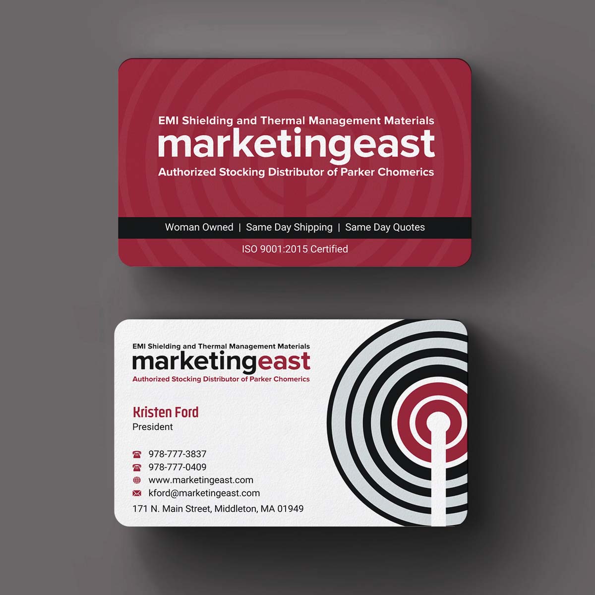 Business Card Design by INDIAN_Ashok for Marketing East | Design #23836350