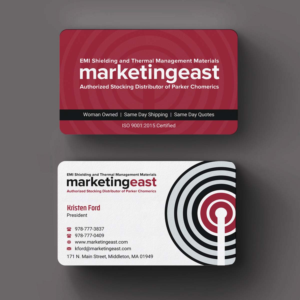 Visitenkarten-Design von INDIAN_Ashok für Marketing East | Design: #23836350