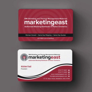 Visitenkarten-Design von INDIAN_Ashok für Marketing East | Design: #23836355