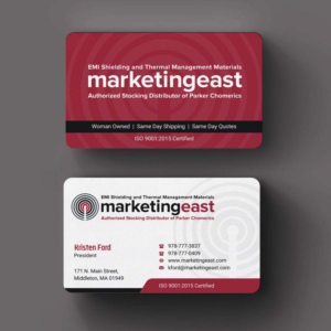 Visitenkarten-Design von INDIAN_Ashok für Marketing East | Design: #23836357