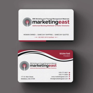 Visitenkarten-Design von INDIAN_Ashok für Marketing East | Design: #23836364