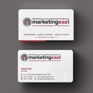 Visitenkarten-Design von INDIAN_Ashok für Marketing East | Design: #23836365