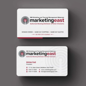 Visitenkarten-Design von INDIAN_Ashok für Marketing East | Design: #23836366