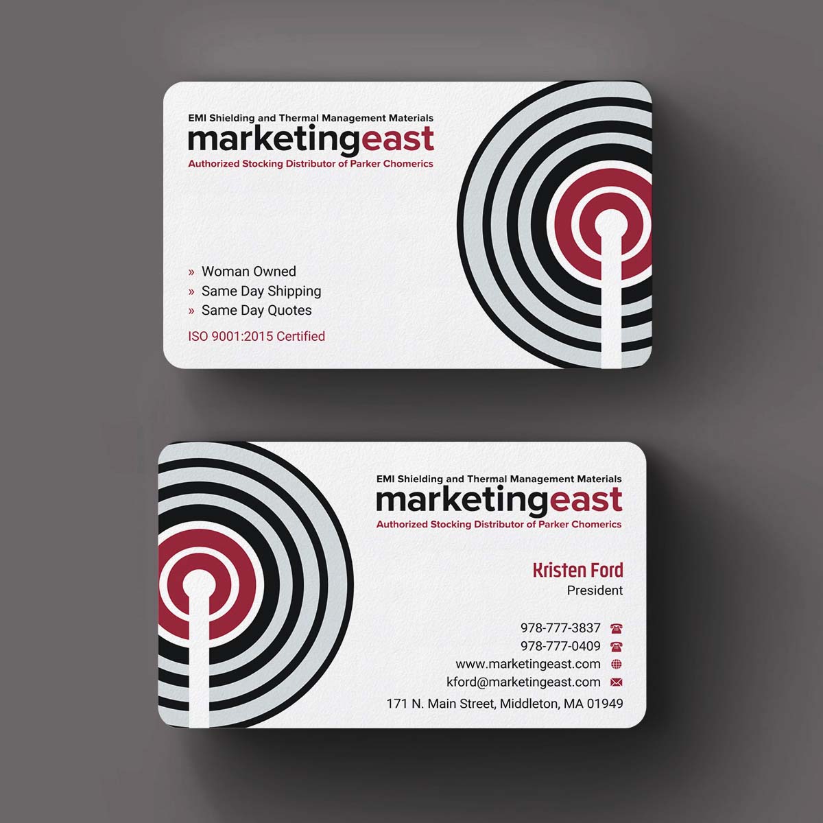 Business Card Design by INDIAN_Ashok for Marketing East | Design #23836379