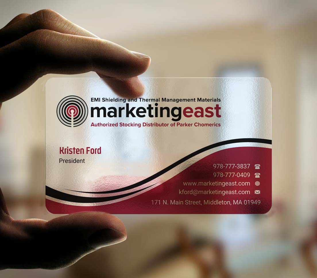 Business Card Design by INDIAN_Ashok for Marketing East | Design #23836385