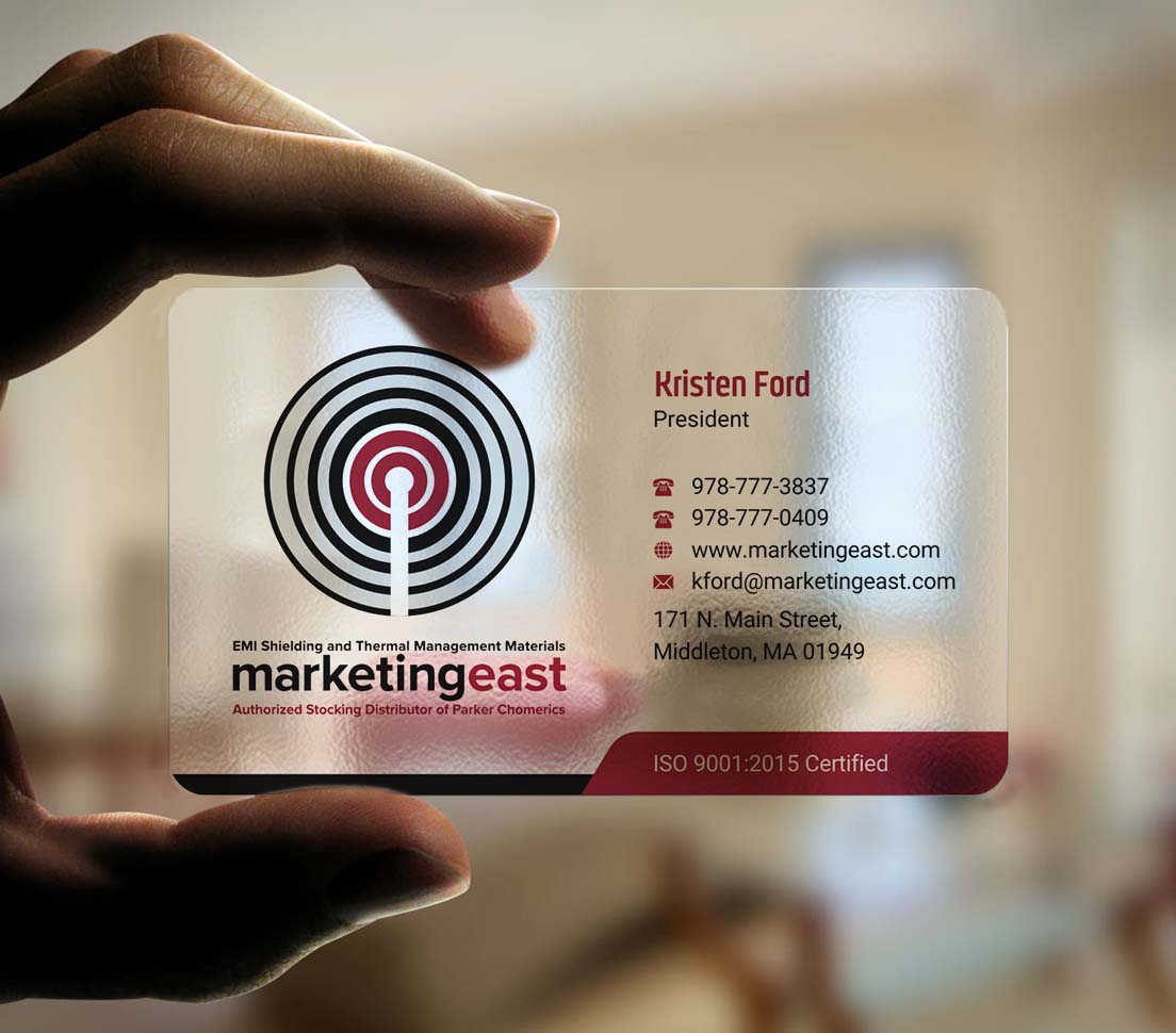 Business Card Design by INDIAN_Ashok for Marketing East | Design #23836390