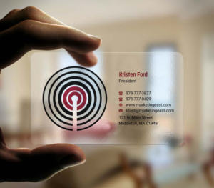 Design de Carte de Visite par INDIAN_Ashok pour Marketing East | Design : #23836391