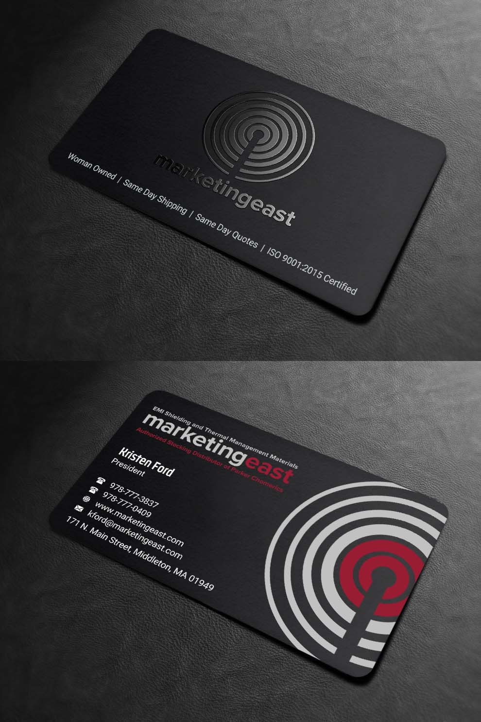 Business Card Design by INDIAN_Ashok for Marketing East | Design #23836392