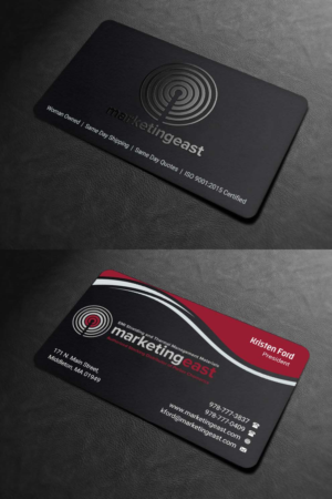 Visitenkarten-Design von INDIAN_Ashok für Marketing East | Design: #23836393