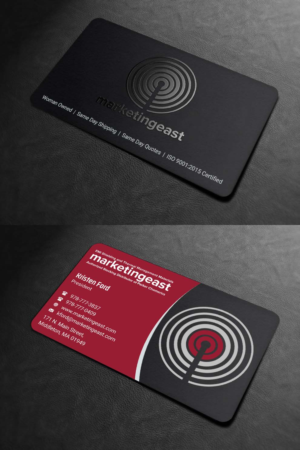 Visitenkarten-Design von INDIAN_Ashok für Marketing East | Design: #23836402