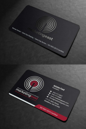 Visitenkarten-Design von INDIAN_Ashok für Marketing East | Design: #23836407