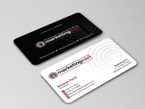 Visitenkarten-Design von Creations Box 2015 für Marketing East | Design #23838235