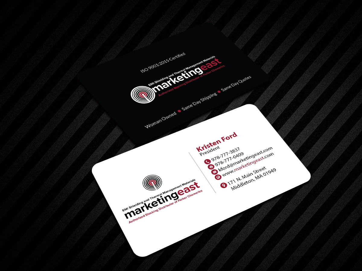Design de Carte de Visite par Creations Box 2015 pour Marketing East | Design #23838241