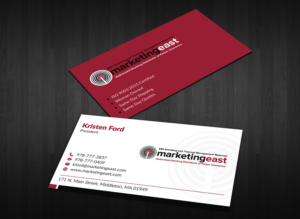Business Card Design by Musa. A for Marketing East | Design #23839871