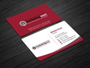 Visitenkarten-Design von Musa. A für Marketing East | Design: #23840070