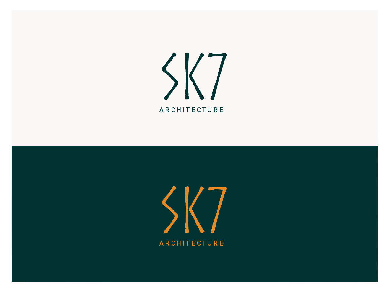 Logo-Design von wonderland für SK7 ARCHITECTURE | Design #23836004