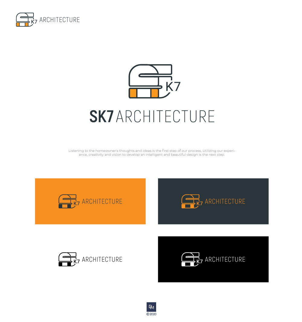 Logo-Design von DiMartero für SK7 ARCHITECTURE | Design #23836058