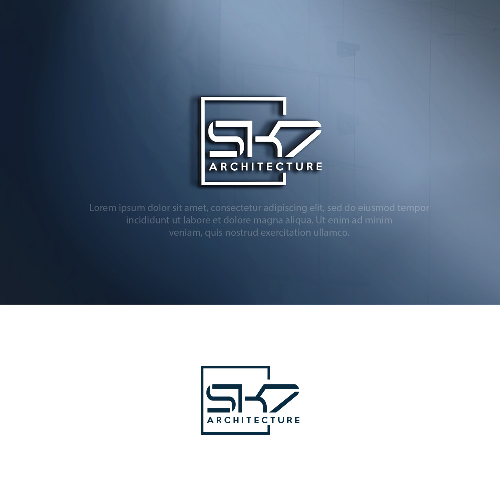 Logo Design by nzdesigners for SK7 ARCHITECTURE | Design #23844997
