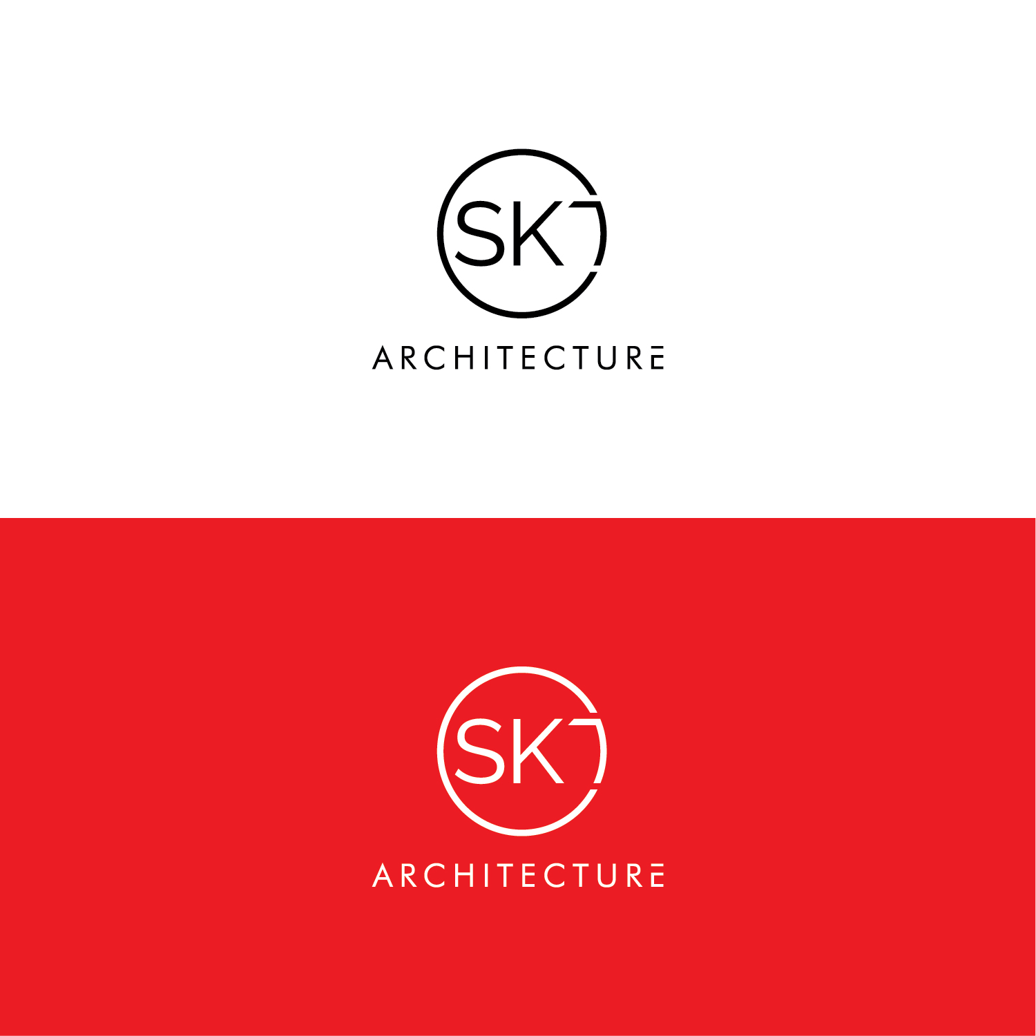 Logo-Design von Muhammad Imran 3 für SK7 ARCHITECTURE | Design #23835821
