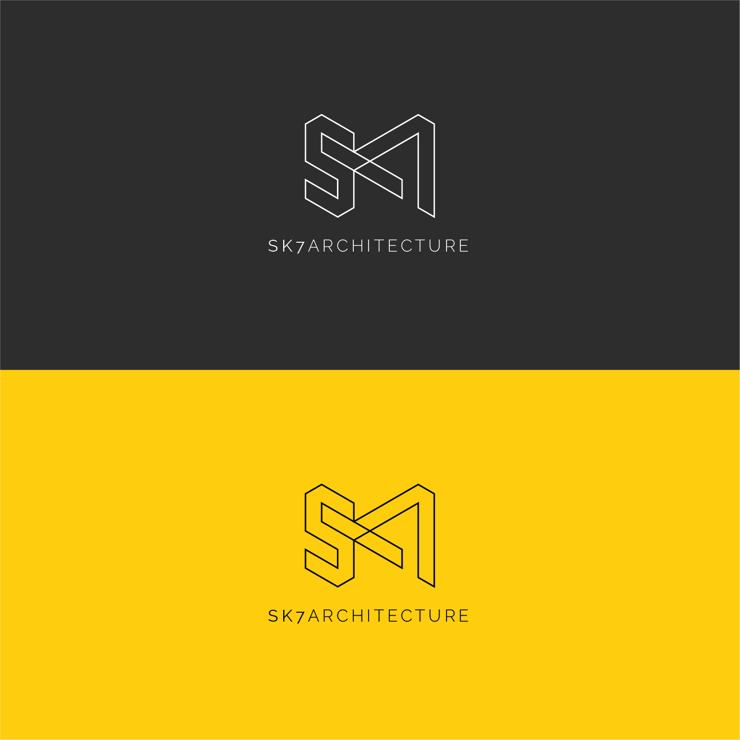 Diseño de Logo por Muhammad Imran 3 para SK7 ARCHITECTURE | Diseño #23844695