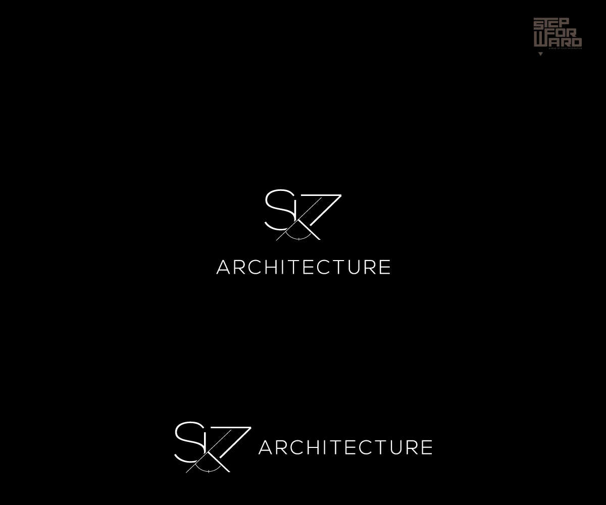 Logo Design by step forward 2 for SK7 ARCHITECTURE | Design #23852120