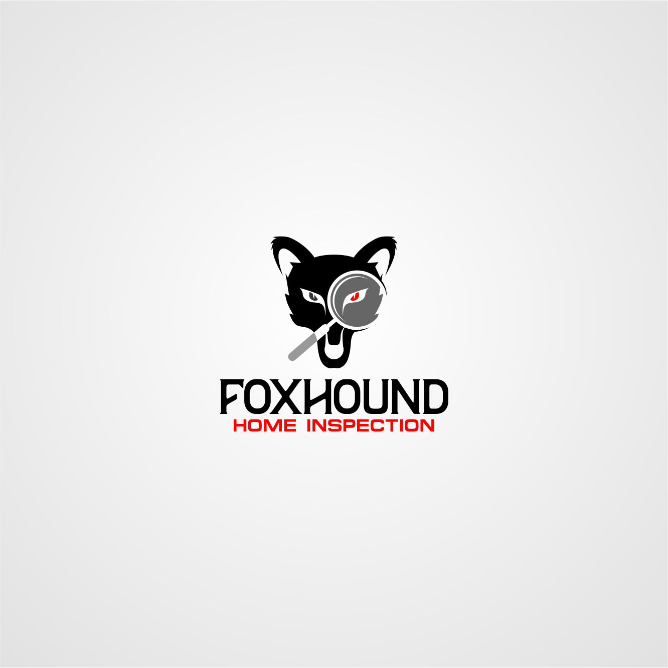 Logo Design by Arham Hidayat for Foxhound Home Inspections, LLC | Design #23860068