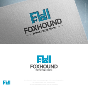 Diseño de Logo por sez_inn para Foxhound Home Inspections, LLC | Diseño #23833796