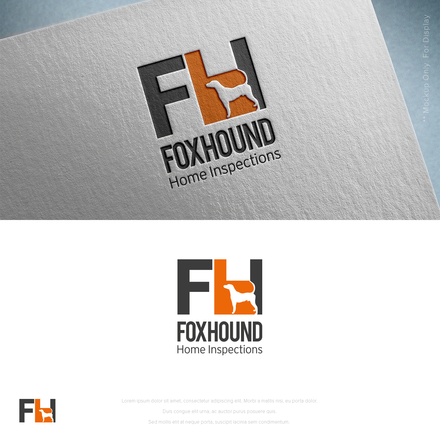 Logo Design by designbysy for Foxhound Home Inspections, LLC | Design #23833843