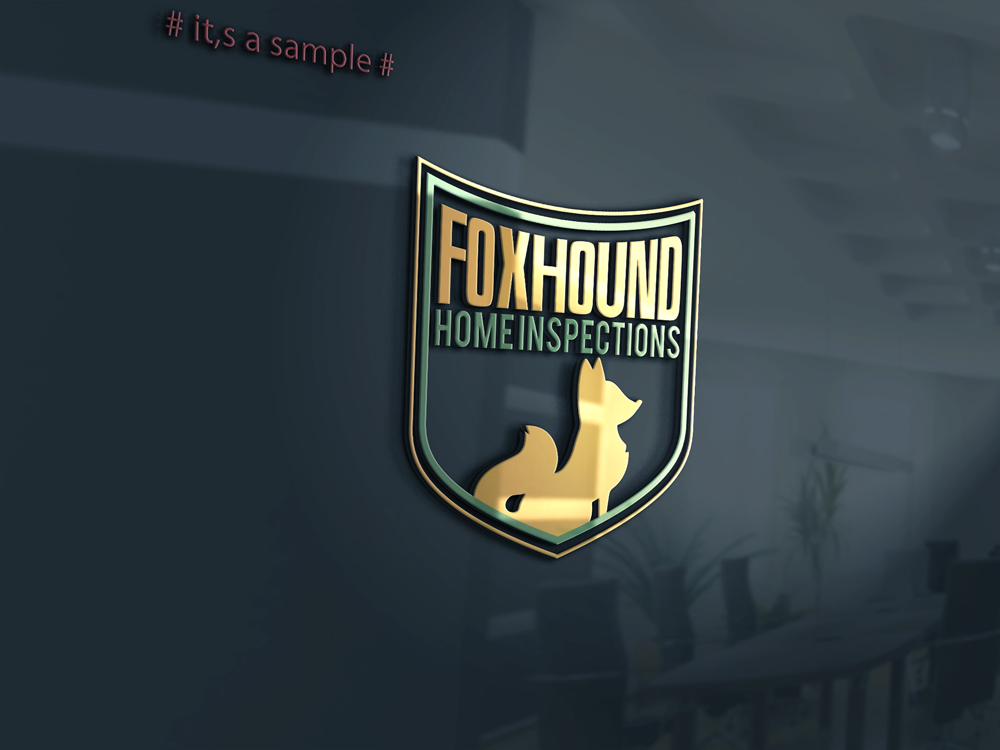 Logo Design by alpha hop for Foxhound Home Inspections, LLC | Design #23838142